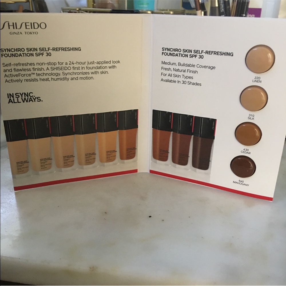 Shiseido foundation